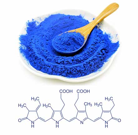 Manufacturer Supply 100% Natural Pigment Blue Spirulina Extract Phycocyanin 