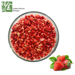 Factory Supply Freeze Dried Strawberry Bulk Freeze Dried Strawberry Powder/Dice